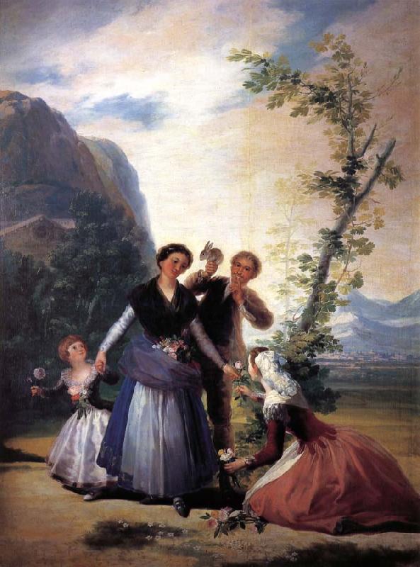 Francisco Goya Spring Sweden oil painting art